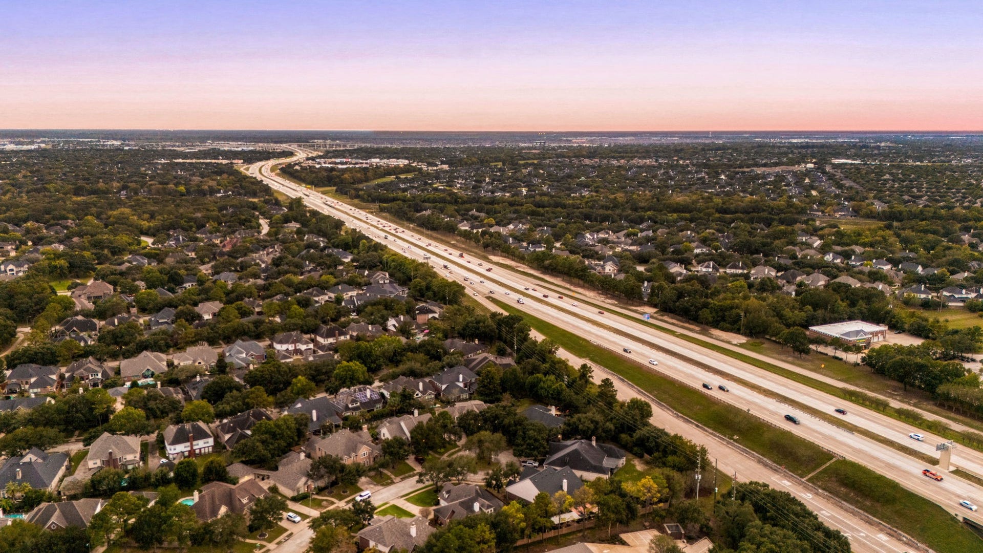 4110 Garden Cove Court, Katy, TX 77494 This aerial drone shot showcases the incredibly convenient, close proximity to major thoroughfares, including the Westpark Tollway and Grand Parkway (99). Enjoy a fast, effortless commute and seamless access to premier dining, shopping, and entertainment hubs while living tucked away in a quiet neighborhood.