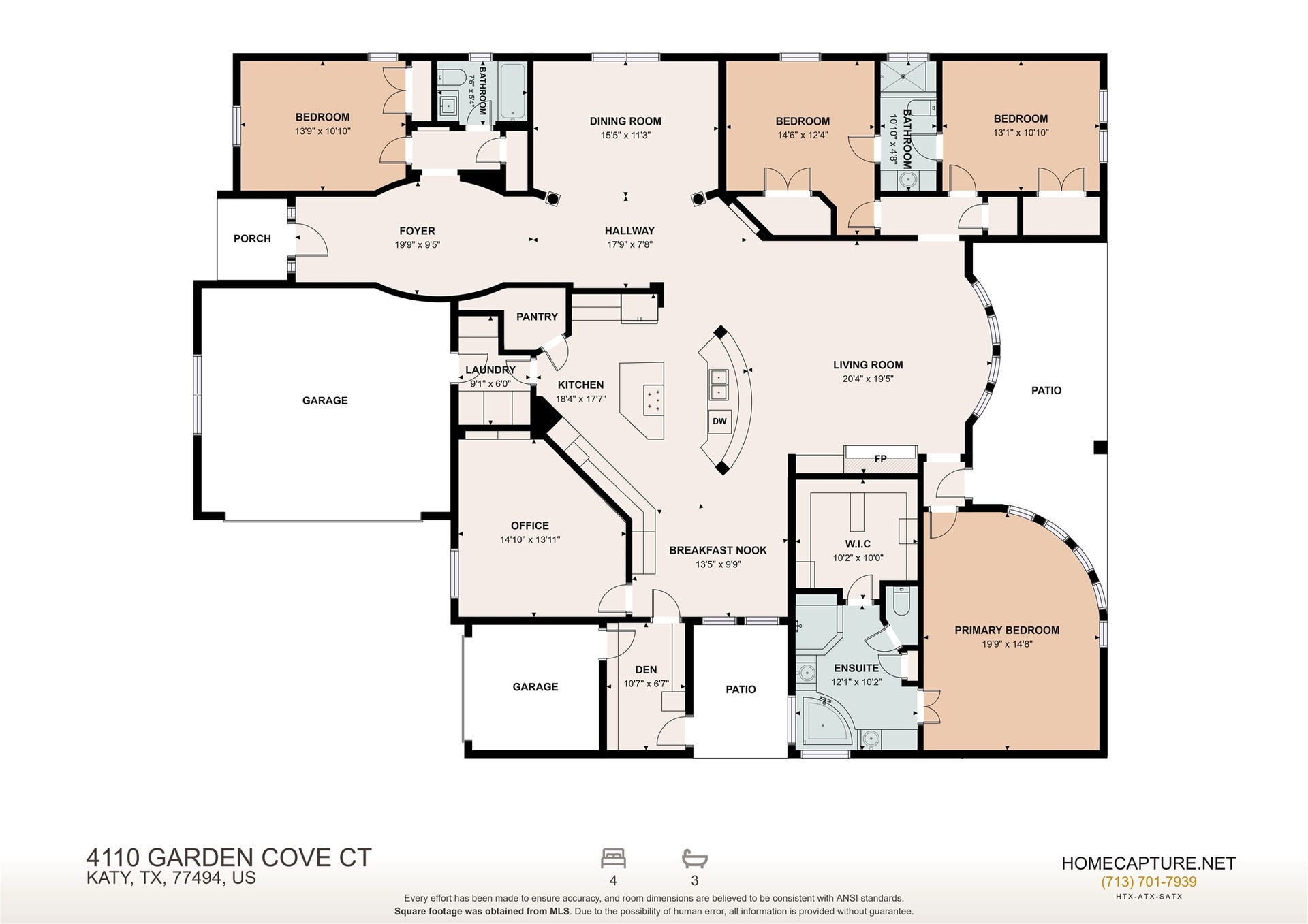 4110 Garden Cove Court, Katy, TX 77494 4110 Garden Cove Court, Katy, TX 77494