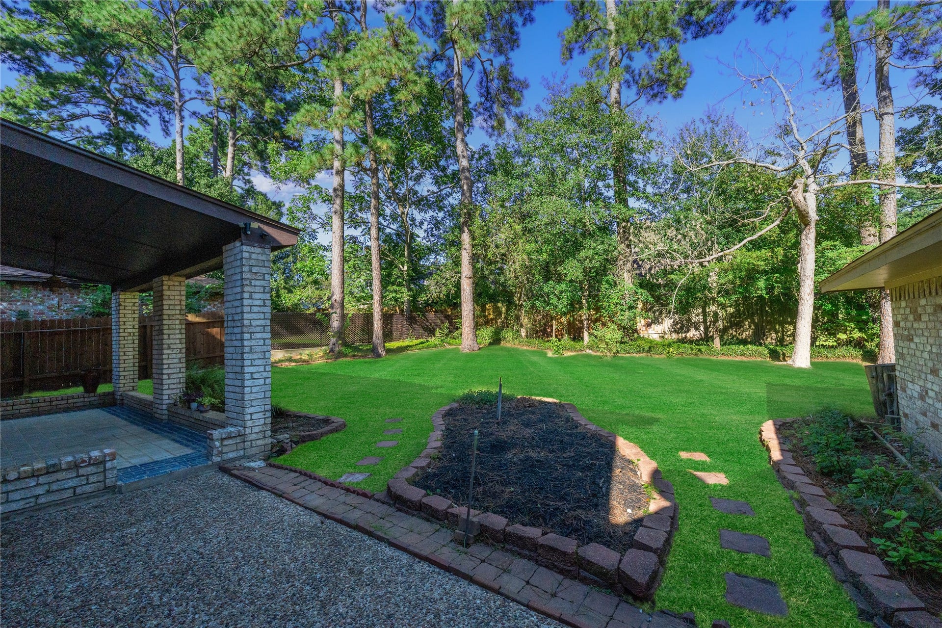 Backyard Patio And Garden