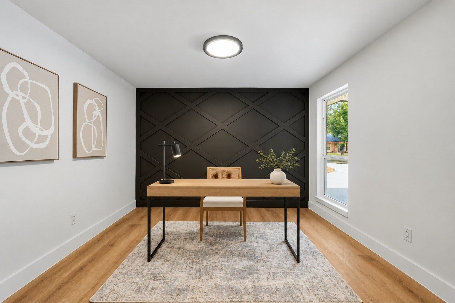 Combo virtual & real staging