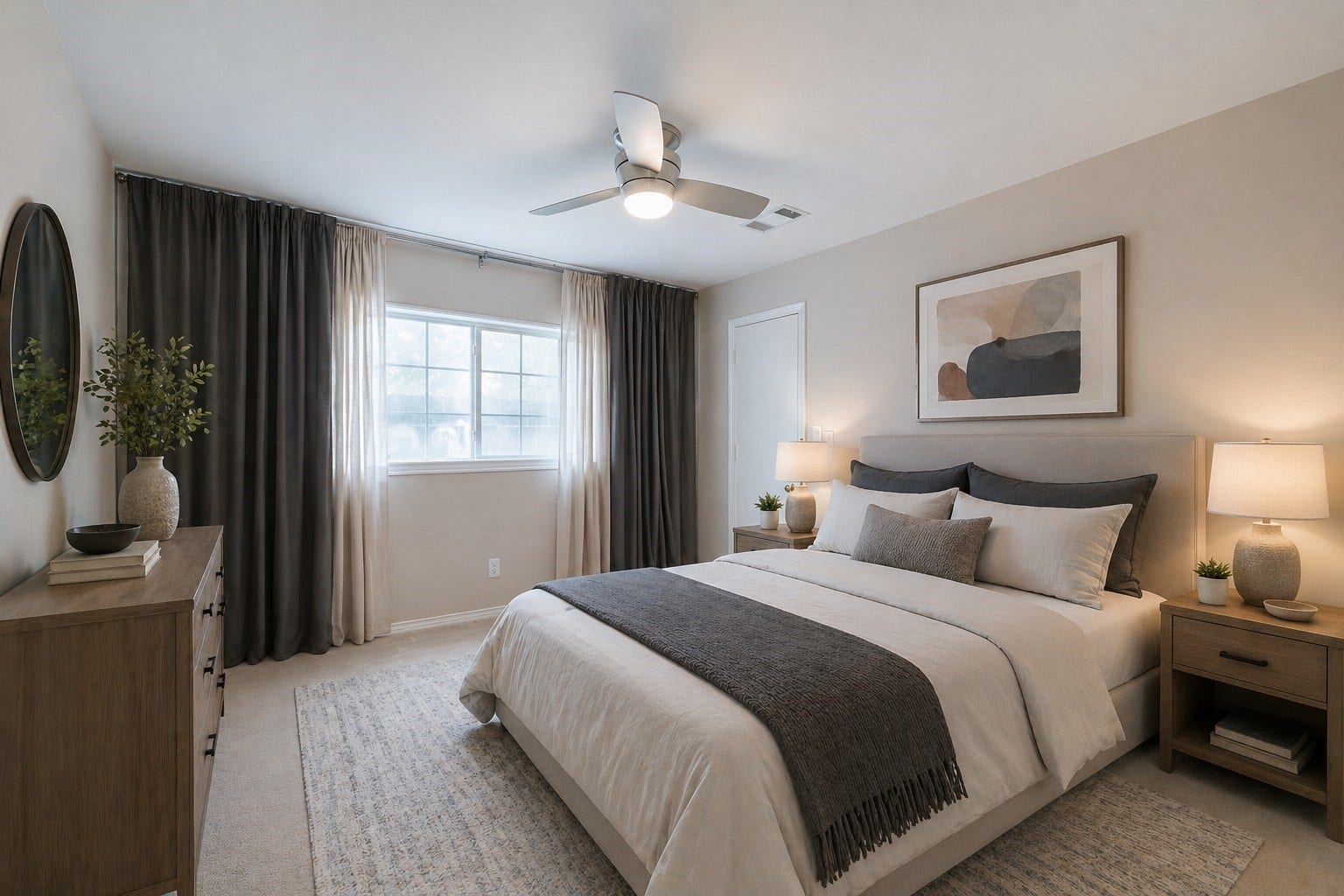 519 E Hillary Circle, Sugar Land, TX 77498 Bedroom #2 - Virtually Staged