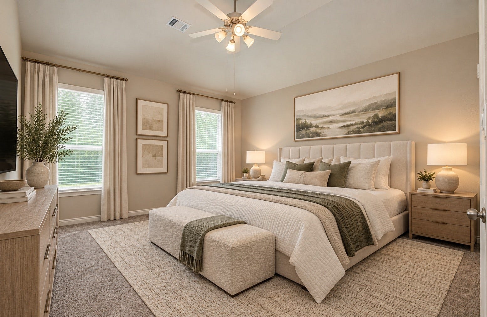 3403 Brazos Falls Dr, Richmond, TX 77469 Primary Bedroom is virtually staged
