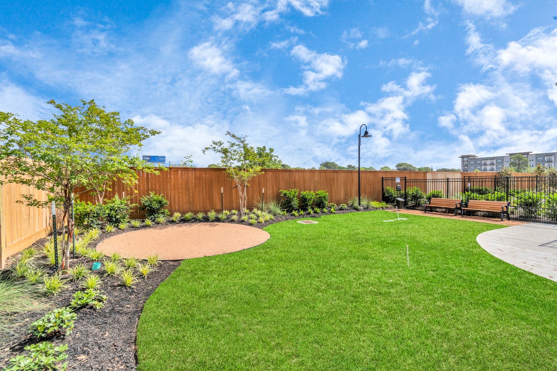 A Quaint Dog Park, as well as a Refreshing Resort-Style Pool Area,