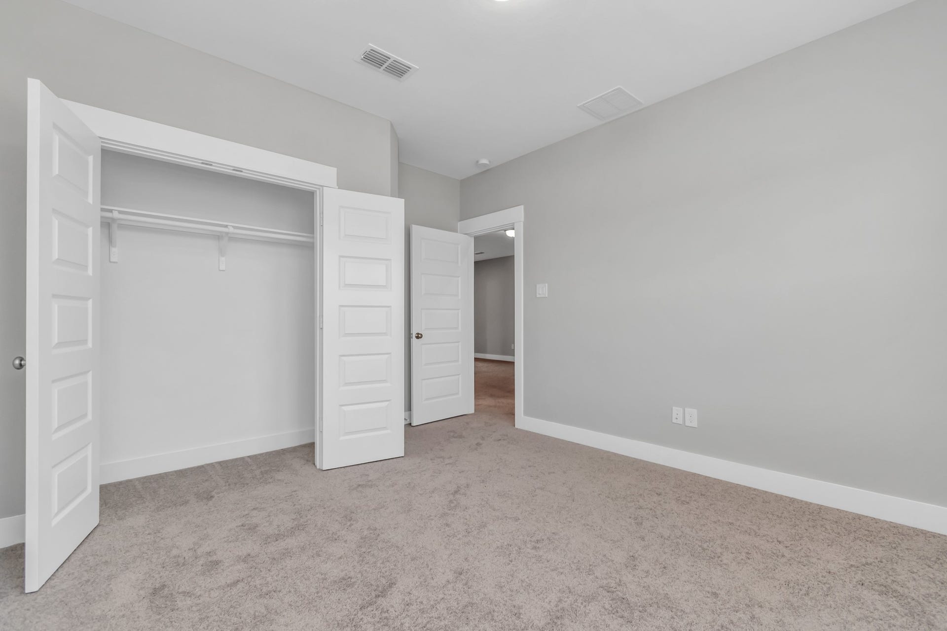 Spacious Closets.