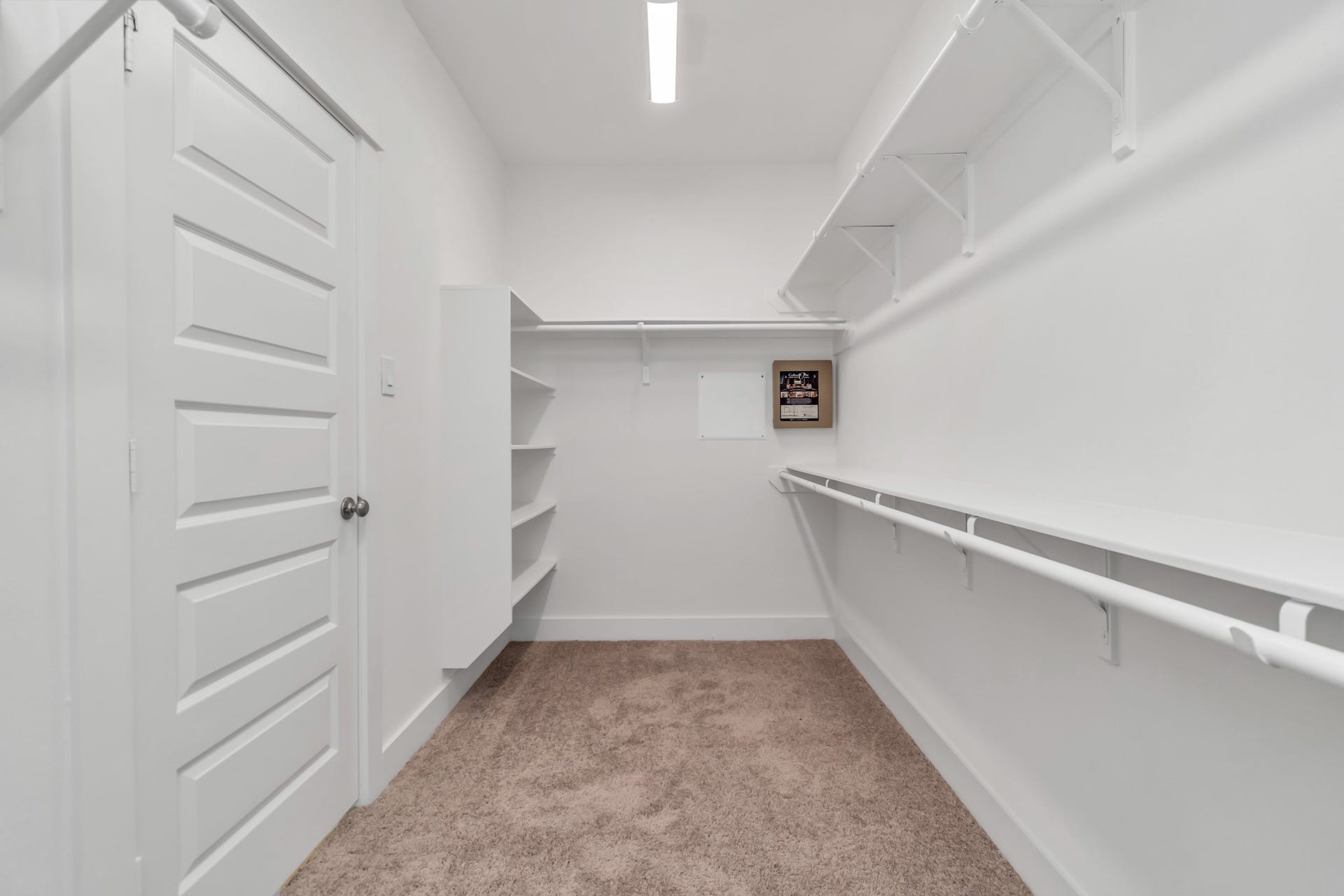 Spacious Walk-In Closet.