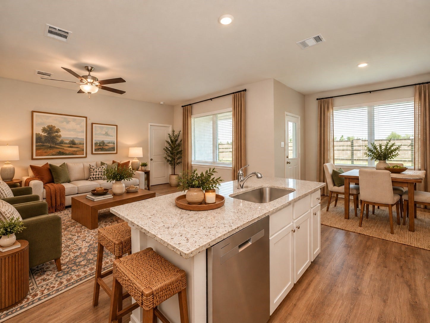 Virtually Staged 1023 Rosewood Trail