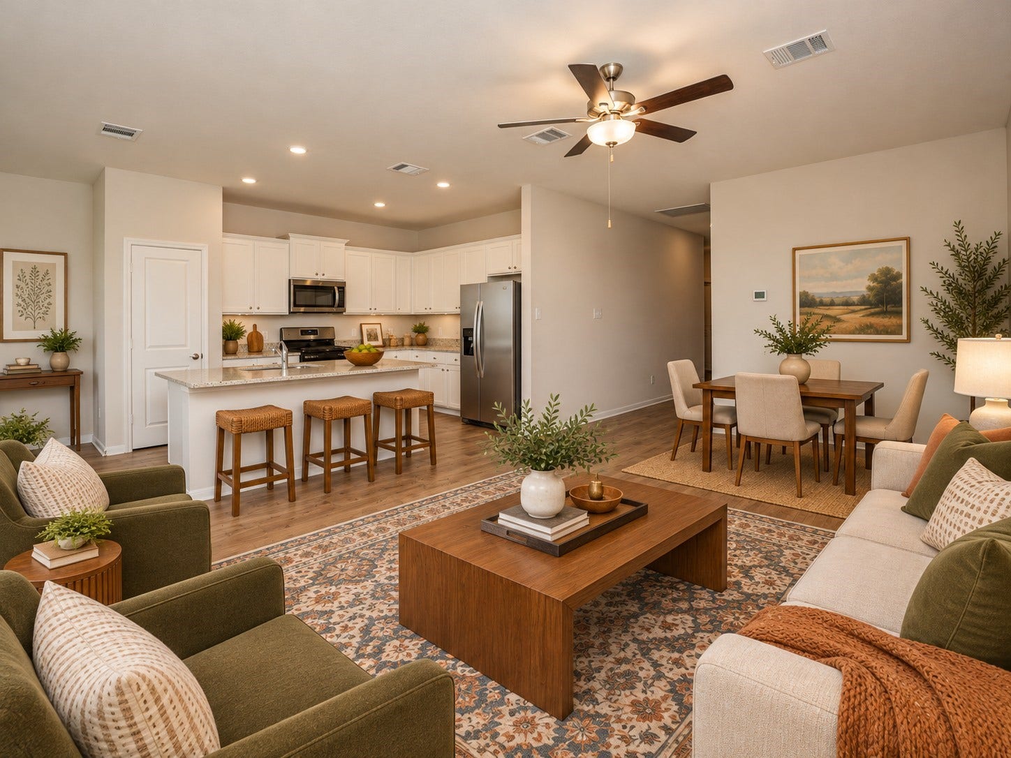 Virtually Staged 1023 Rosewood Trail