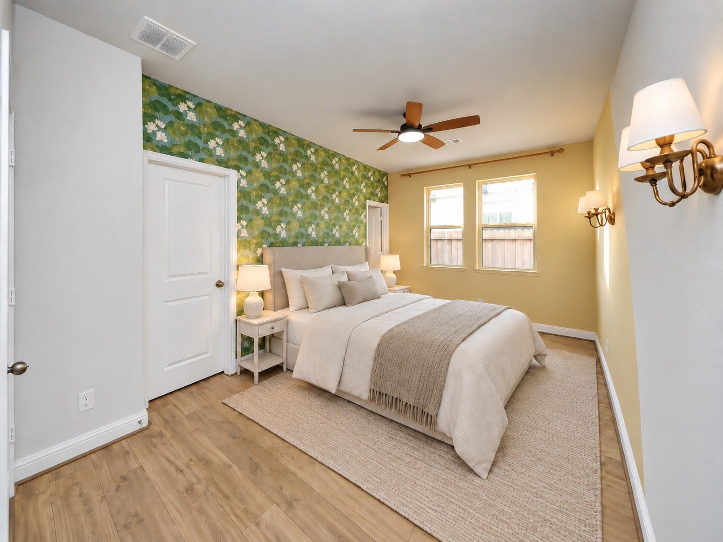 4251 Colony Lane, Missouri City, TX 77459 Virtually staged first-floor secondary bedroom.