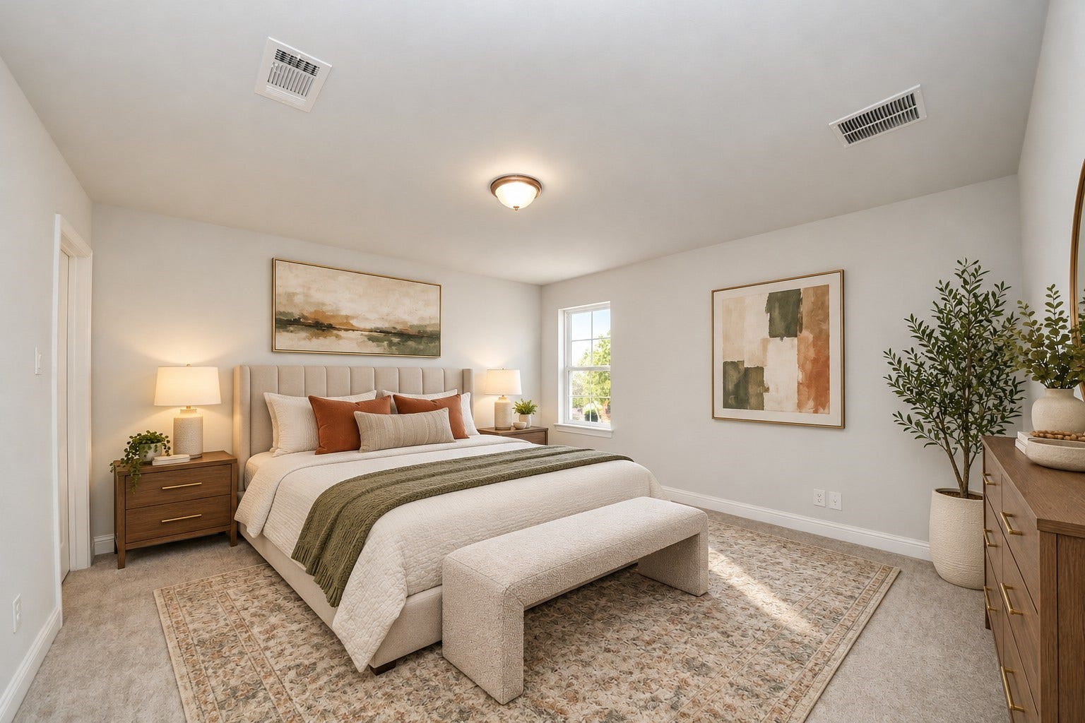 4251 Colony Lane, Missouri City, TX 77459 Virtually staged fourth bedroom located on the second floor.