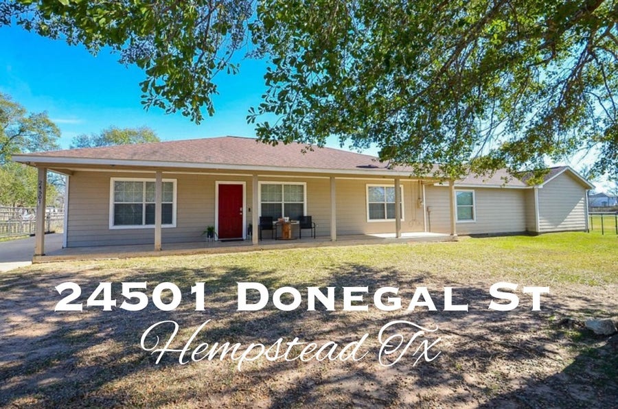 Property photo for 24501 Donegal St, Hempstead, TX