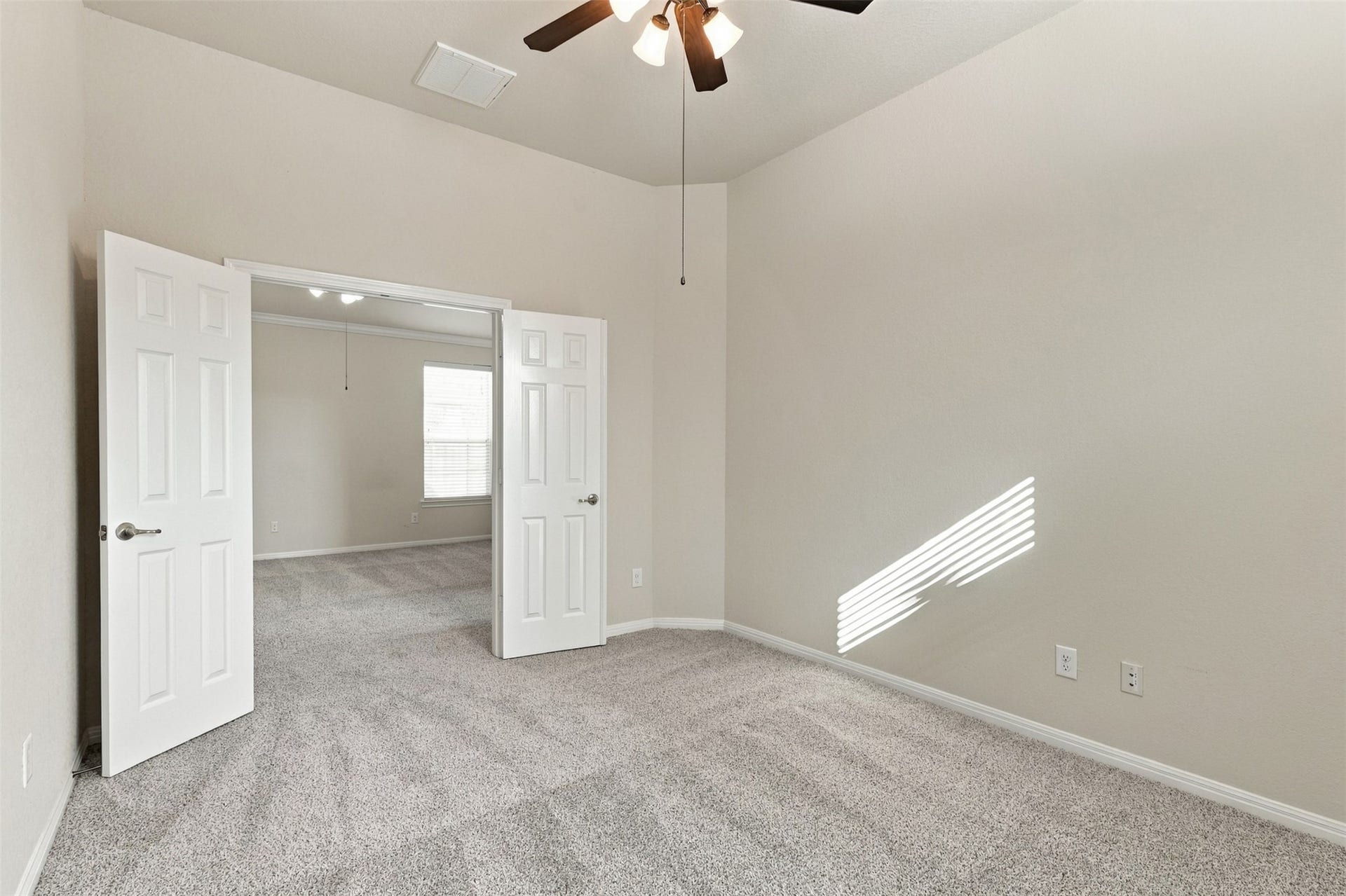 6414 Pinyon Trail Drive, Spring, TX 77389 Another view of the flex room with double door entry.