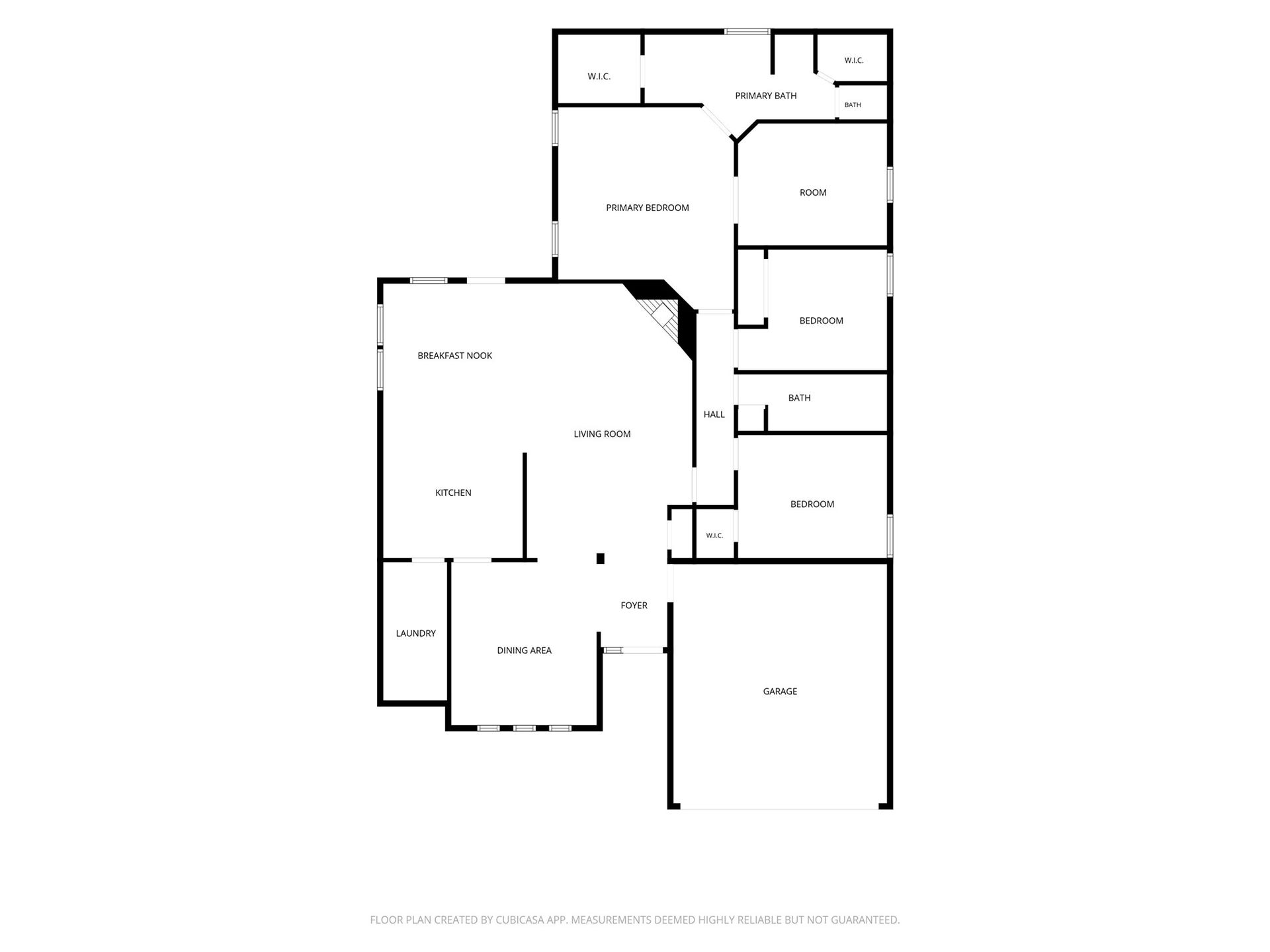 6414 Pinyon Trail Drive, Spring, TX 77389 Well-laid out floor plan.