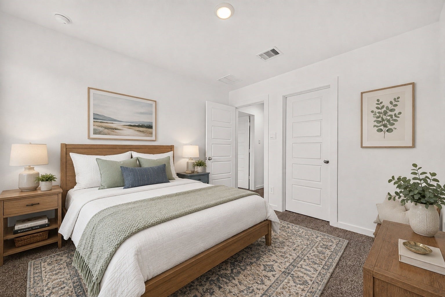 3021 Skyline Mesa Drive, Houston, TX 77047 Secondary Bedroom One - Image Virtuallt staged