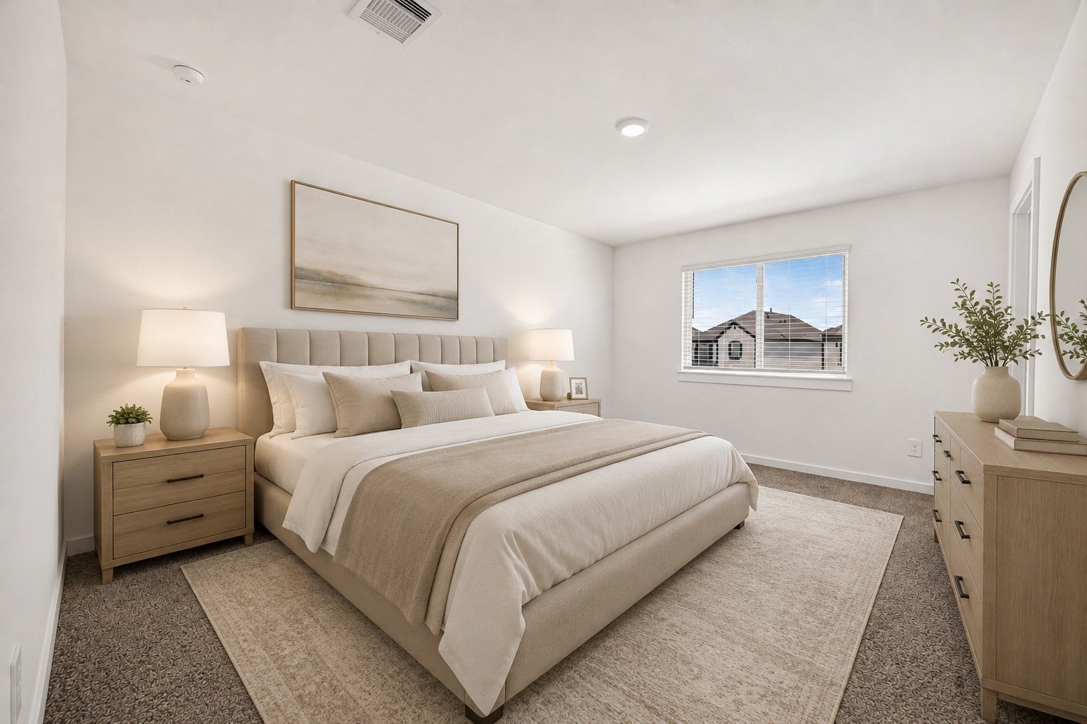 3021 Skyline Mesa Drive, Houston, TX 77047 Secondary Bedroom Two- Image Virtually staged