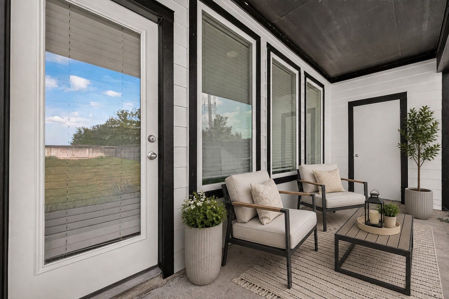 3021 Skyline Mesa Drive, Houston, TX 77047 Covered Patio - Image Virtually Staged