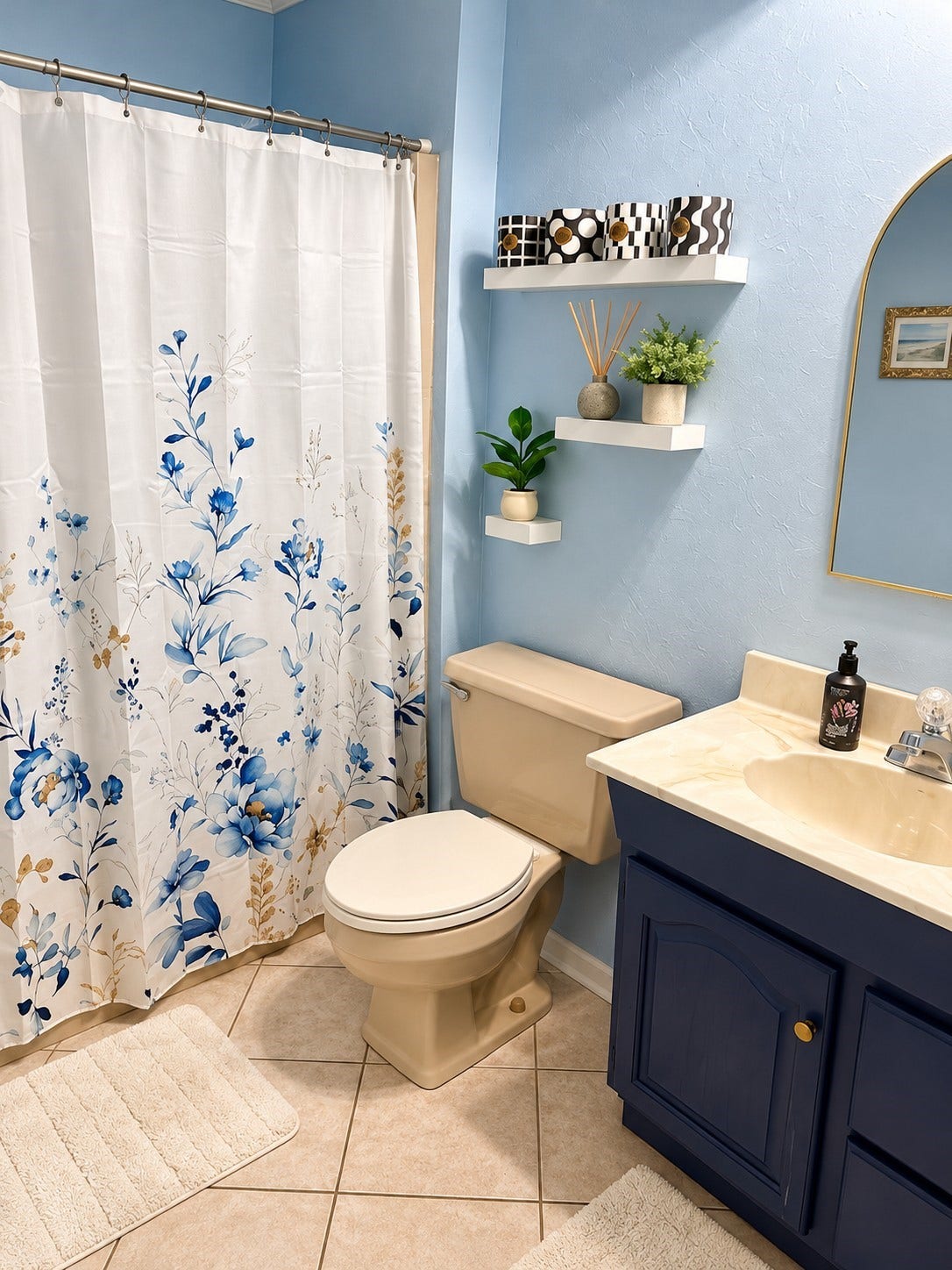 3710 Brewster Key Drive, Galveston, TX 77554 Bathroom with combo shower/tub