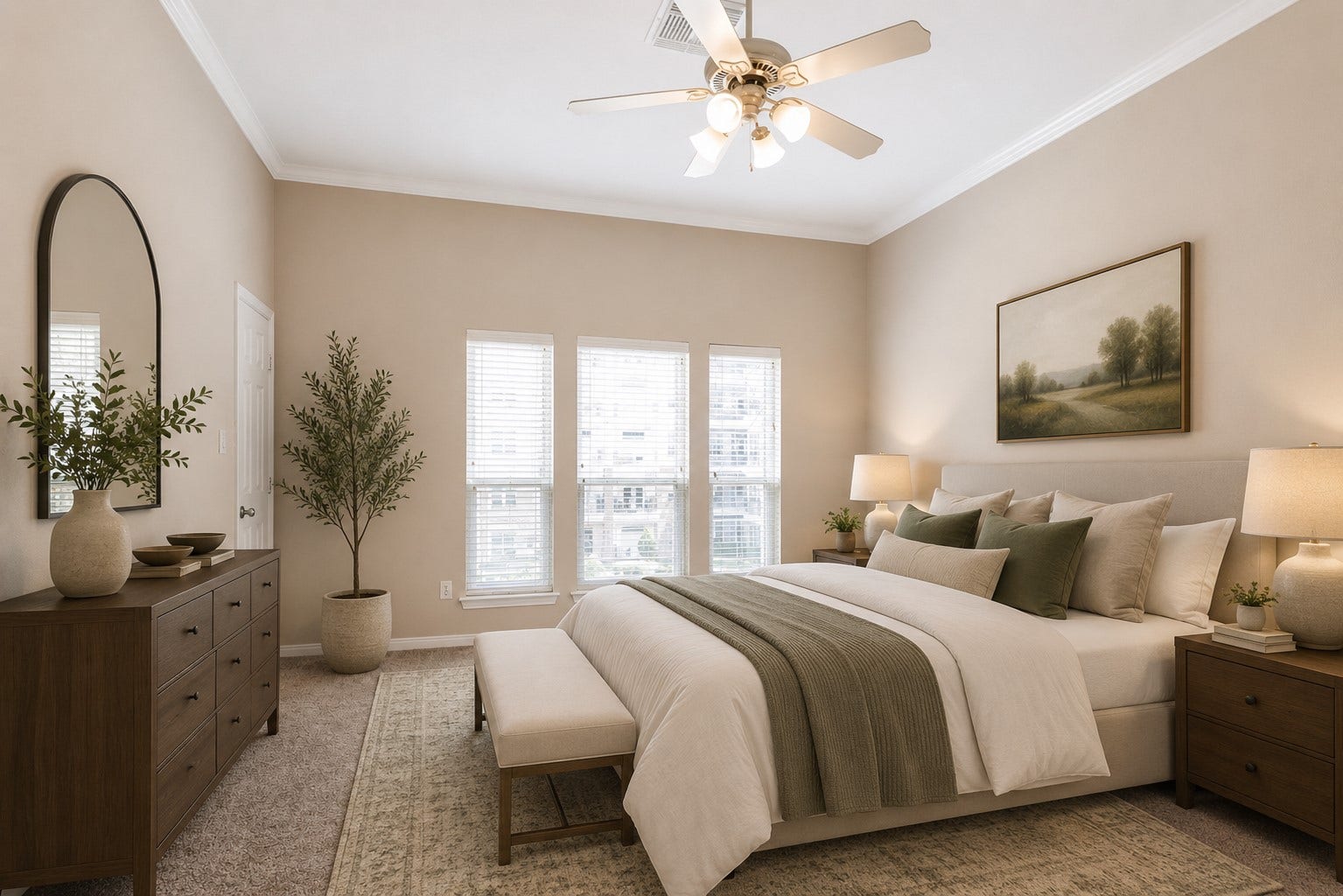 2615 W Dallas Street, Houston, TX 77019 VIRTUALLY STAGED primary bedroom