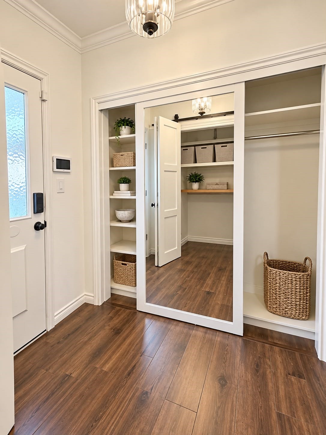 1430 Stependale Drive, Katy, TX 77450 Functional storage area featuring built-in shelving, hanging space, and organized storage solutions.
