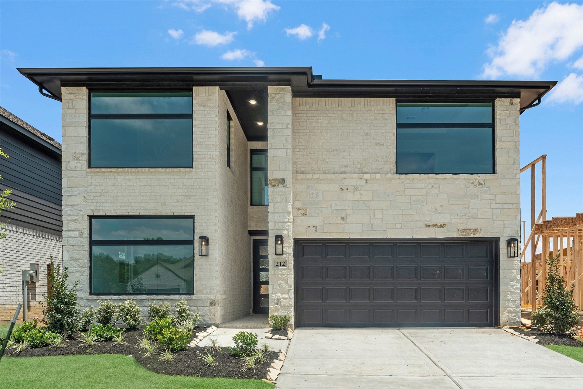212 Yellow Rosewood Lane, New Caney, TX 77357 Move-In Ready! Westin Homes | Park Avenue II New Construction. Grass is digitally enhanced.
