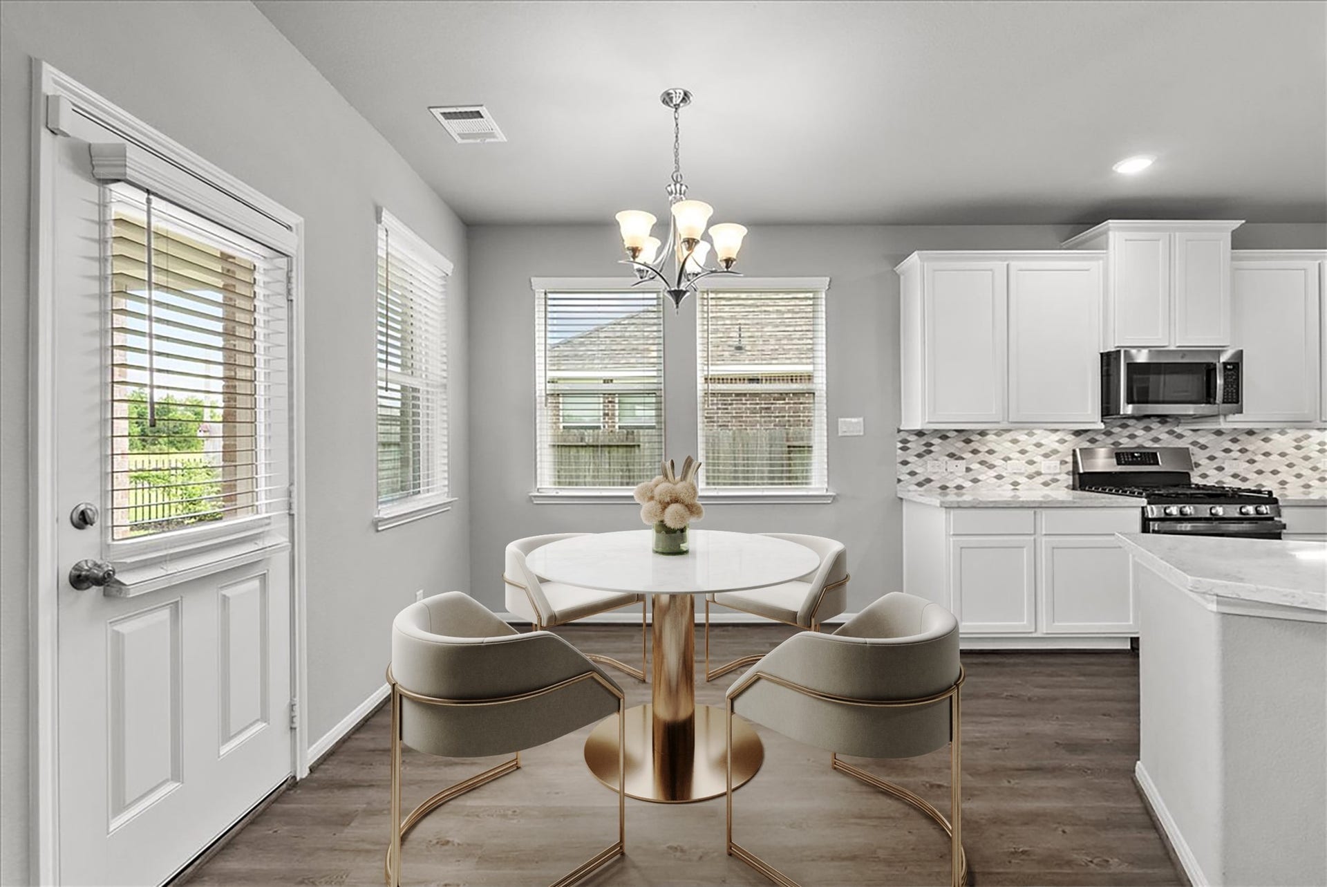 Breakfast area