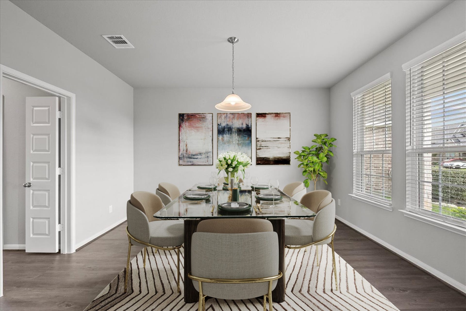 Formal dining room