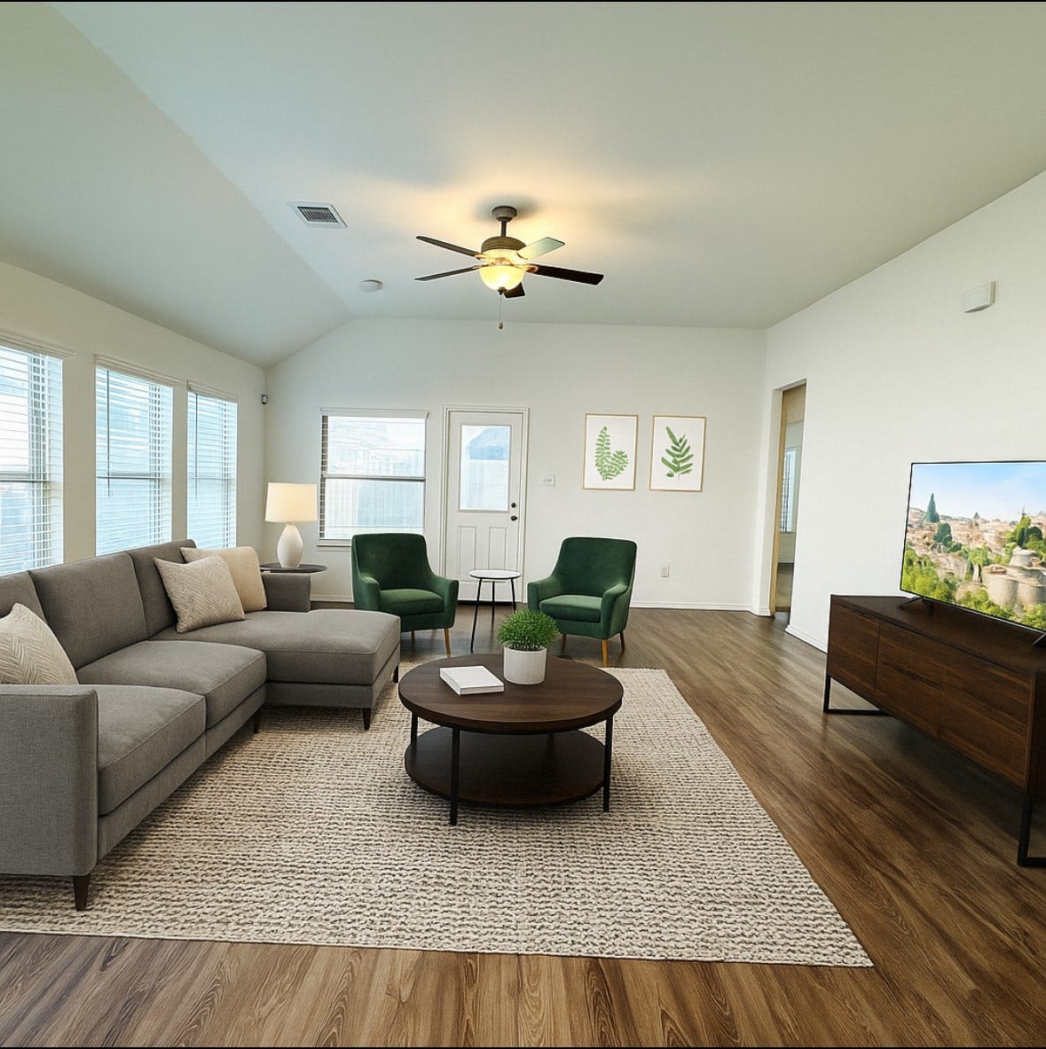 3535 Britton Burrow Way, Richmond, TX 77406 Staged living room