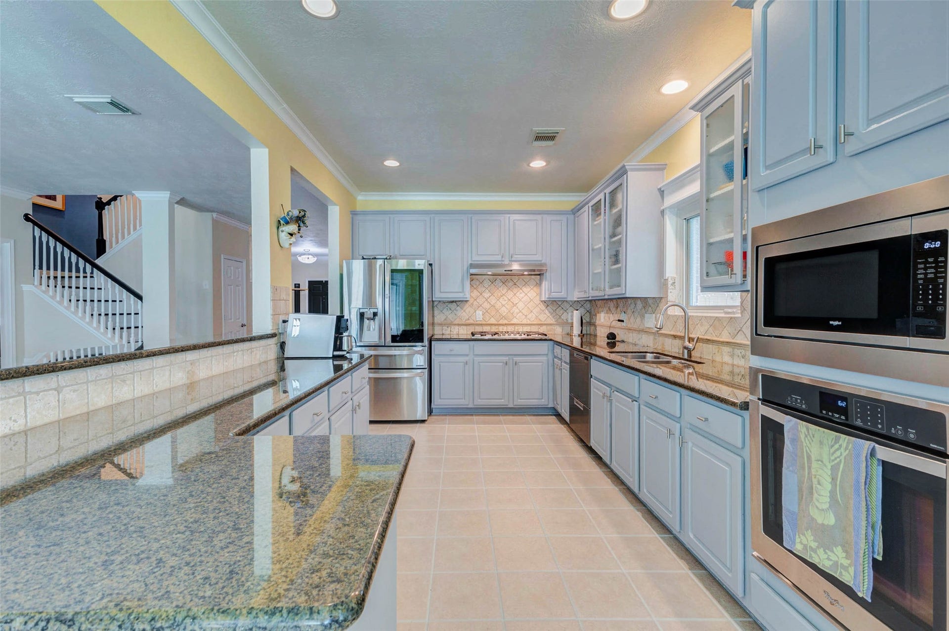 Plenty of space on the counters.