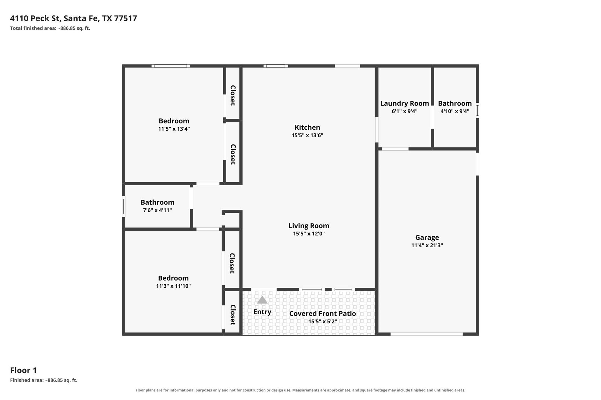 4110 Peck Street, Santa Fe, TX 77517 4110 Peck Street, Santa Fe, TX 77517