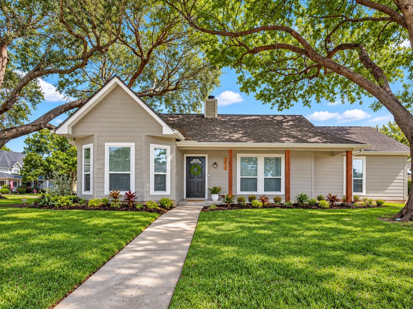 1411 Bittersweet Court, Richmond, TX 77406 Outstanding Curb Appeal with this Pecan Grove One Story Home!