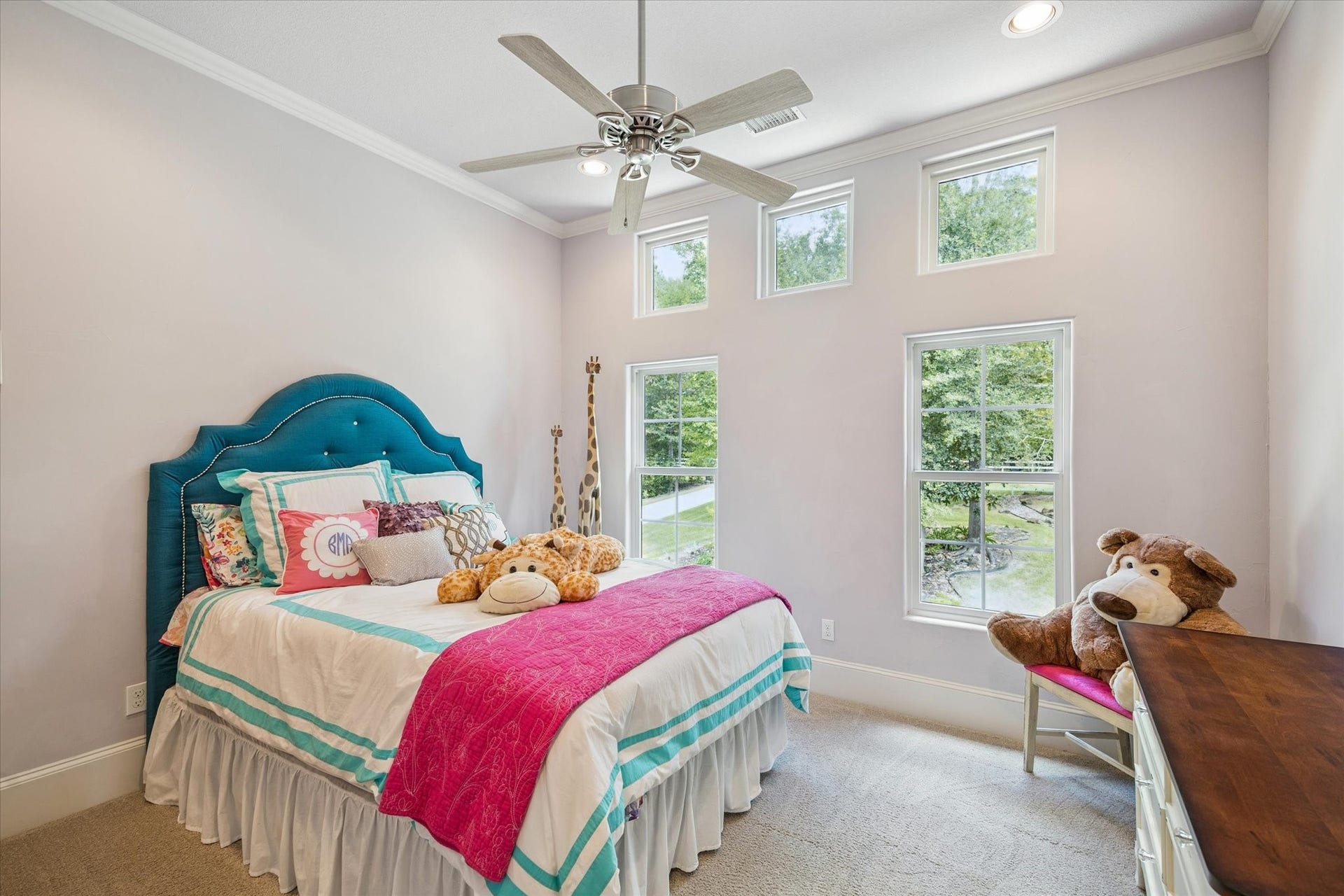 Fourth bedroom with en-suite bathroom on second level