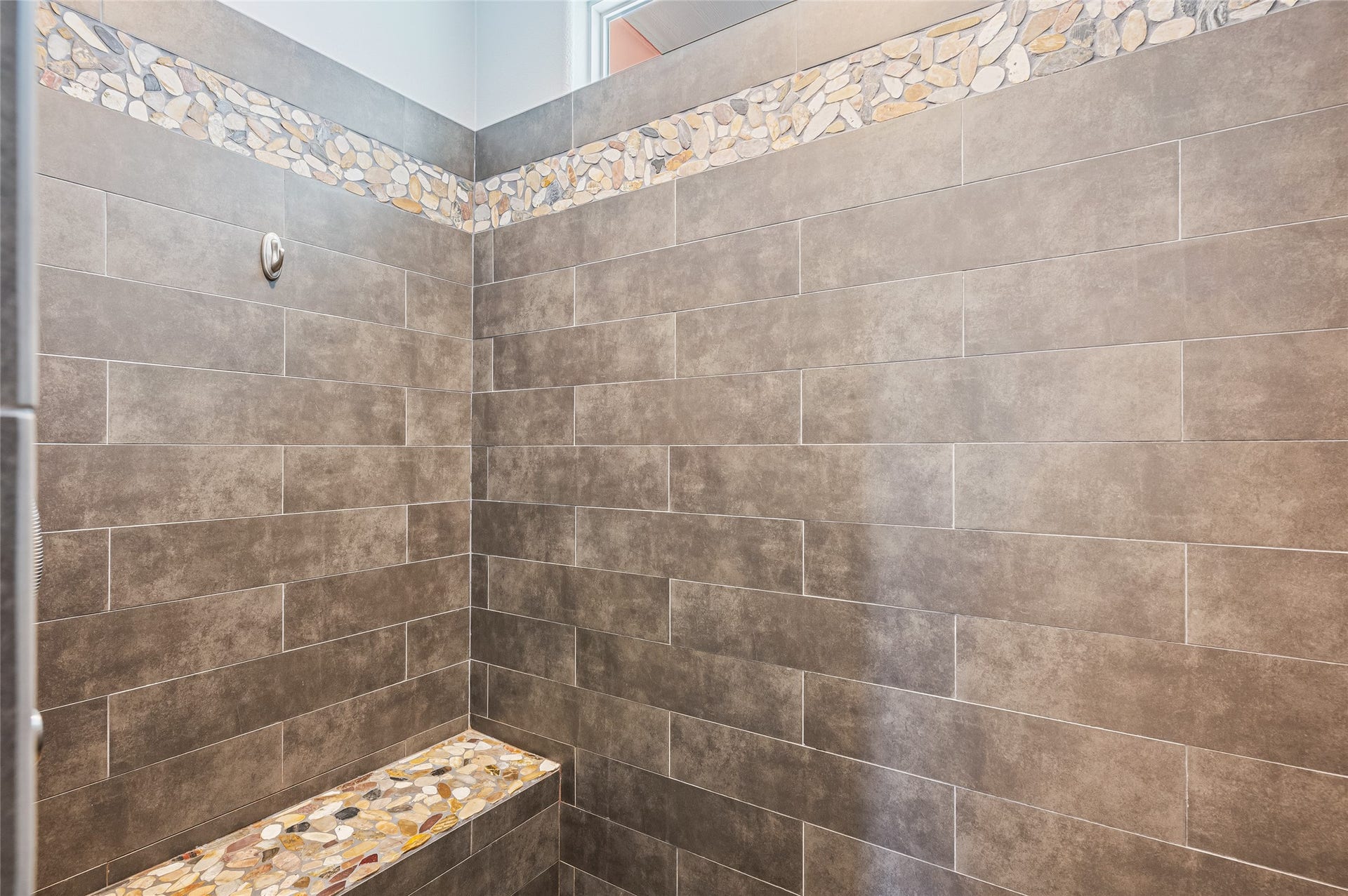 Large walk-in shower