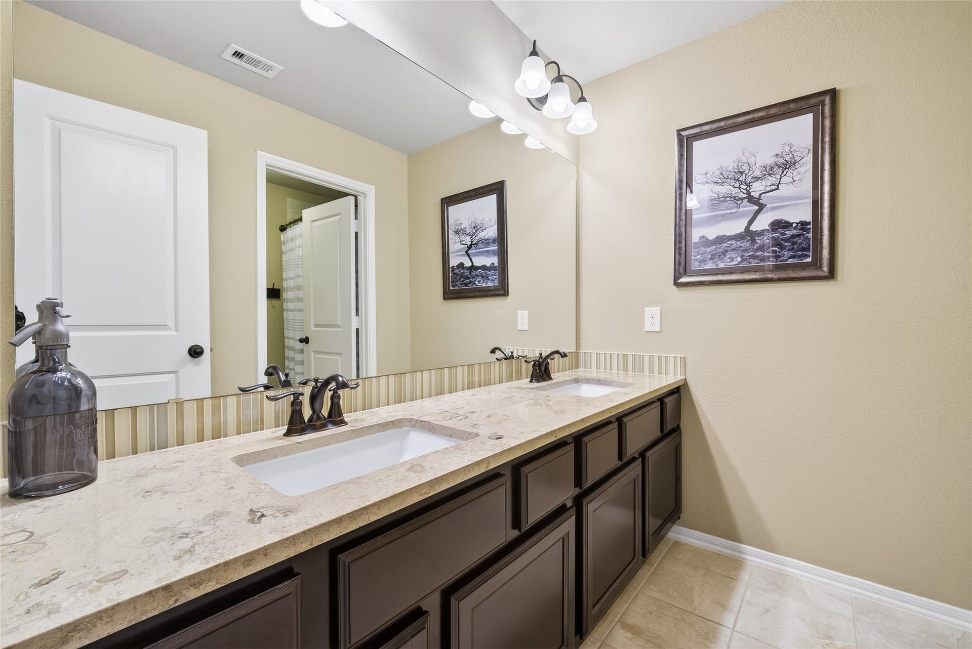 More than enough counter space for all your items.