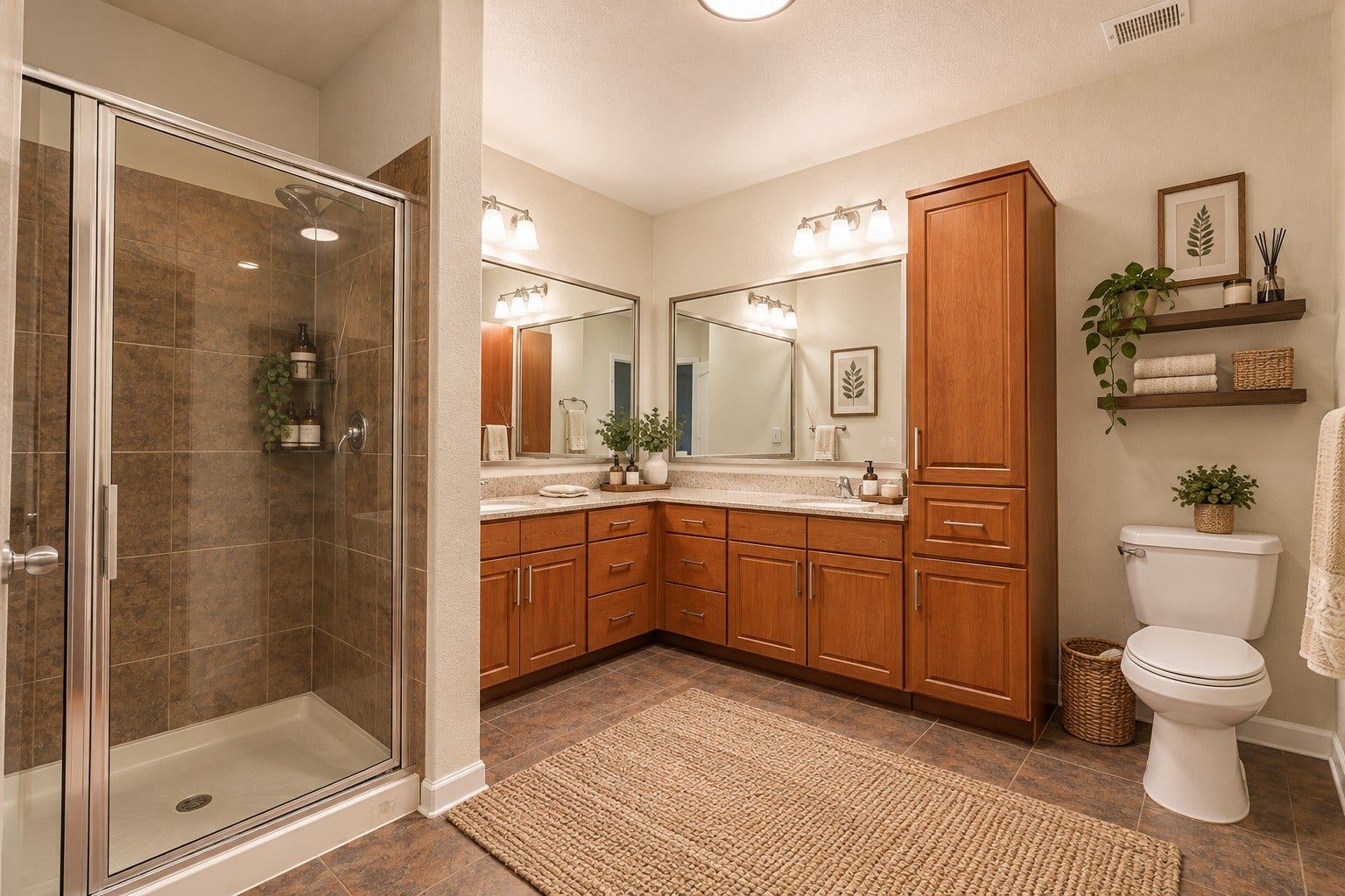 1711 Old Spanish Trail, #312, Houston, TX 77054 virtually staged bathroom
