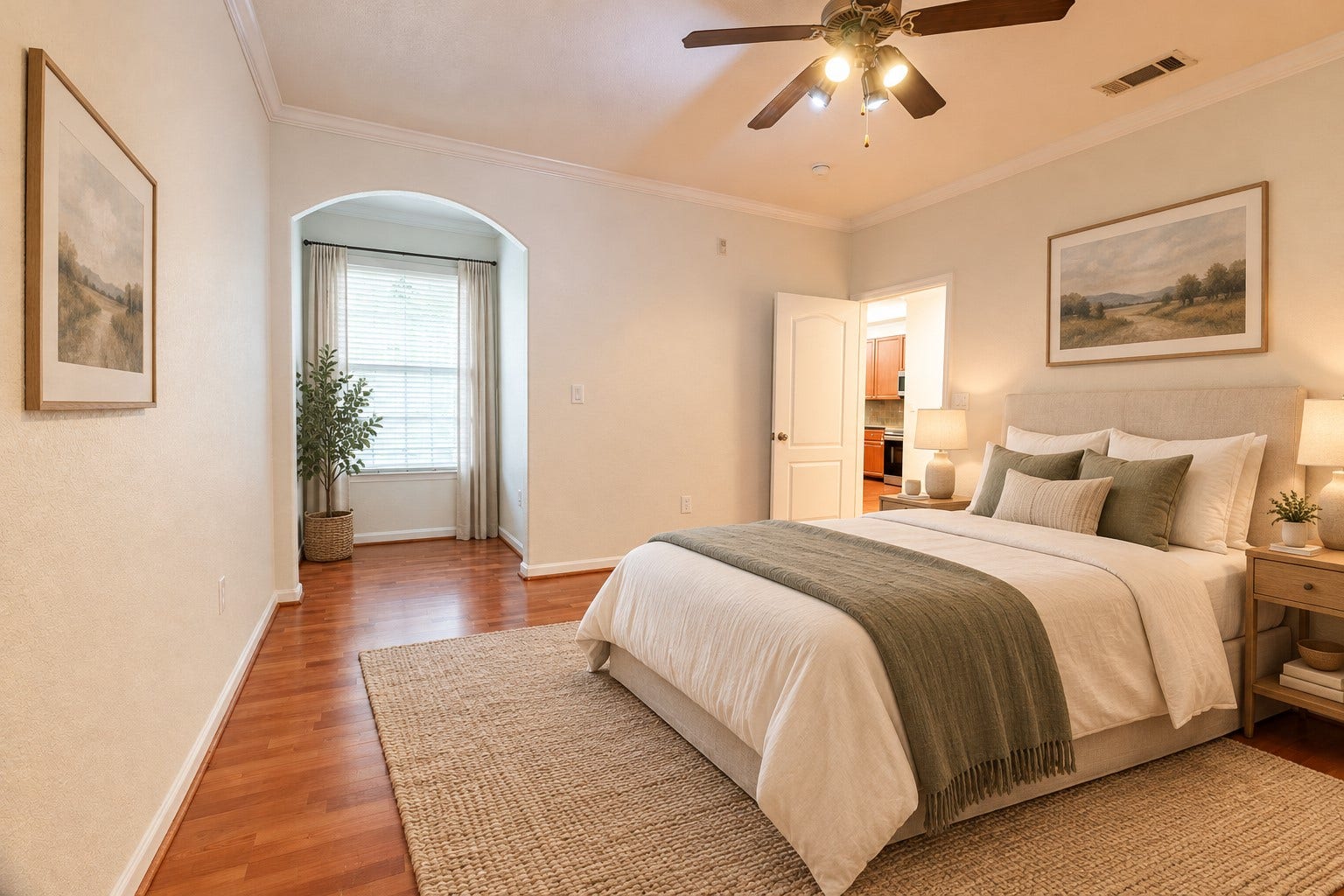 1711 Old Spanish Trail, #312, Houston, TX 77054 virtually stage bedroom