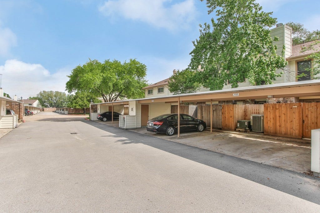 14122 Misty Meadow Lane, Houston, TX 77079 Assigned parking space for residents.