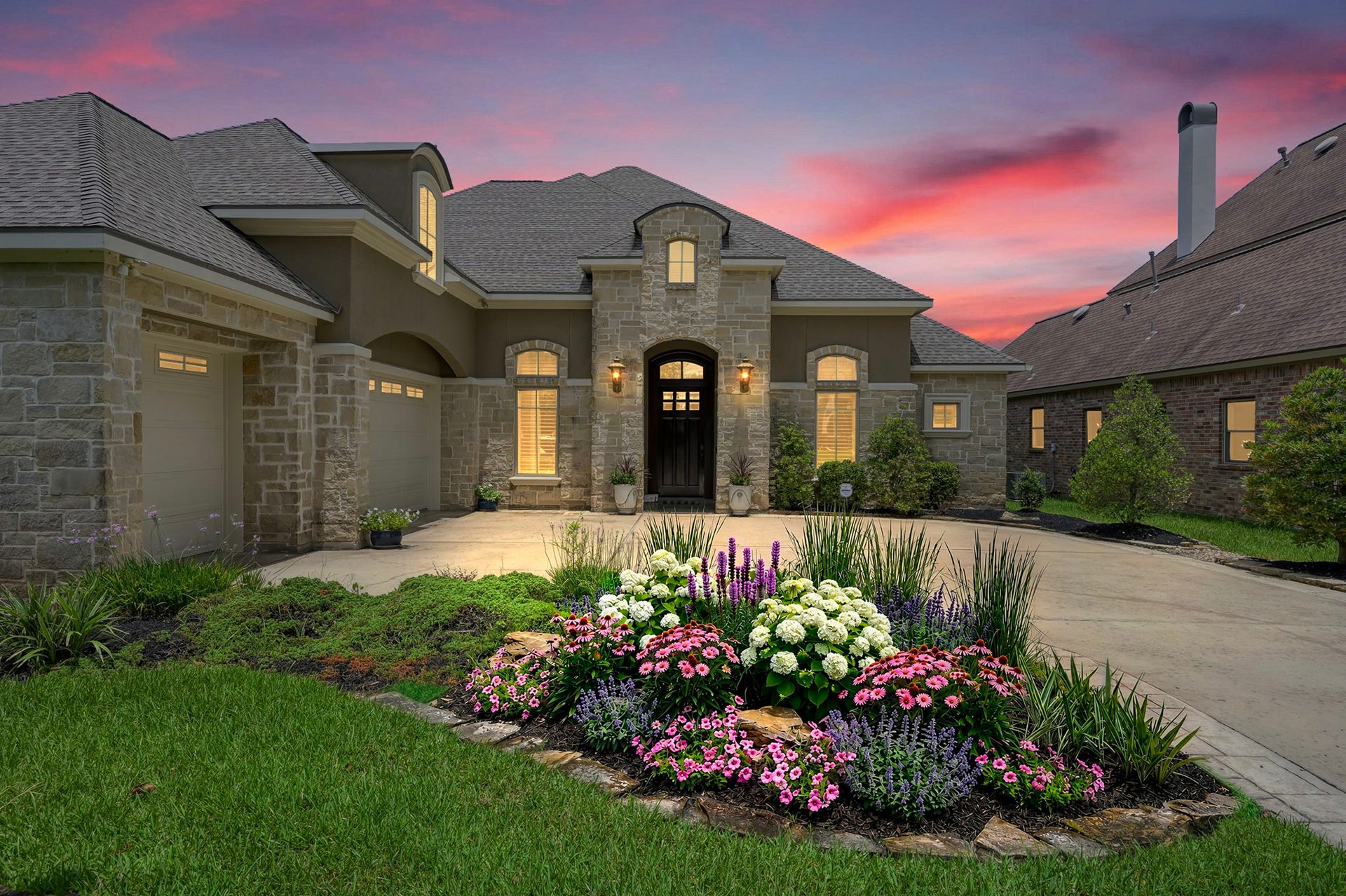 12324 White Oak Point, Conroe, TX 77304 Garden enhanced