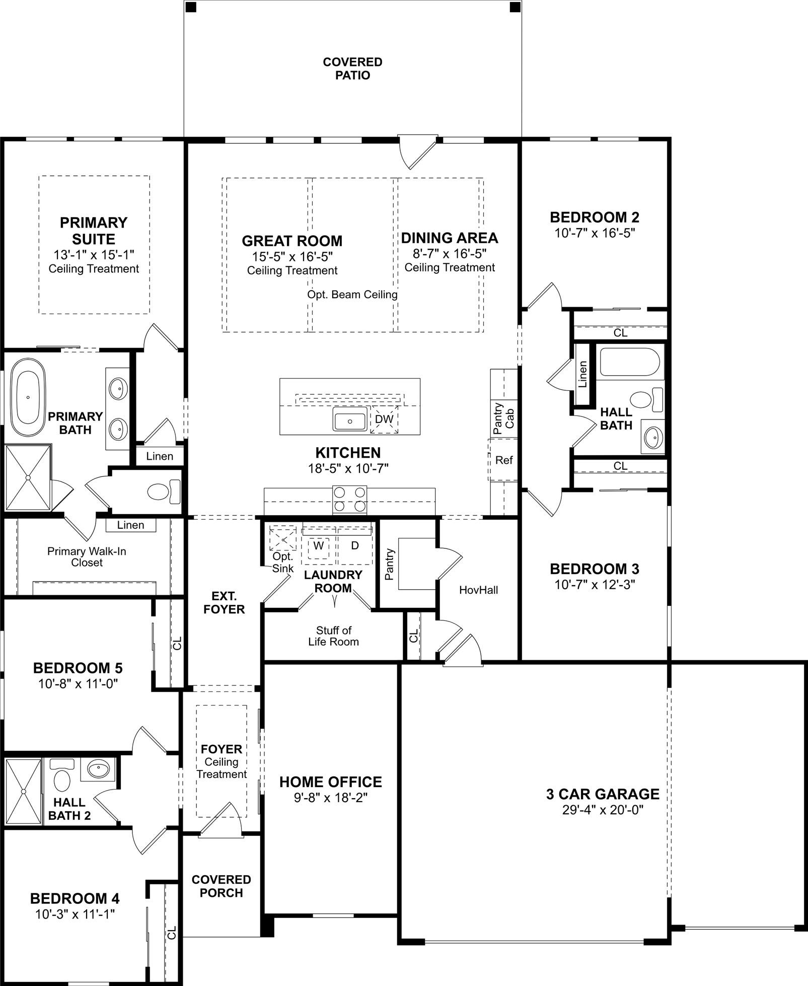 12019 Old Fashion Circle, Mont Belvieu, TX 77535 The Aegean floor plan by K. Hovnanian Homes. 1st Floor shown. *Prices, plans, dimensions, features, specifications, materials, and availability of homes or communities are subject to change without notice or obligation.