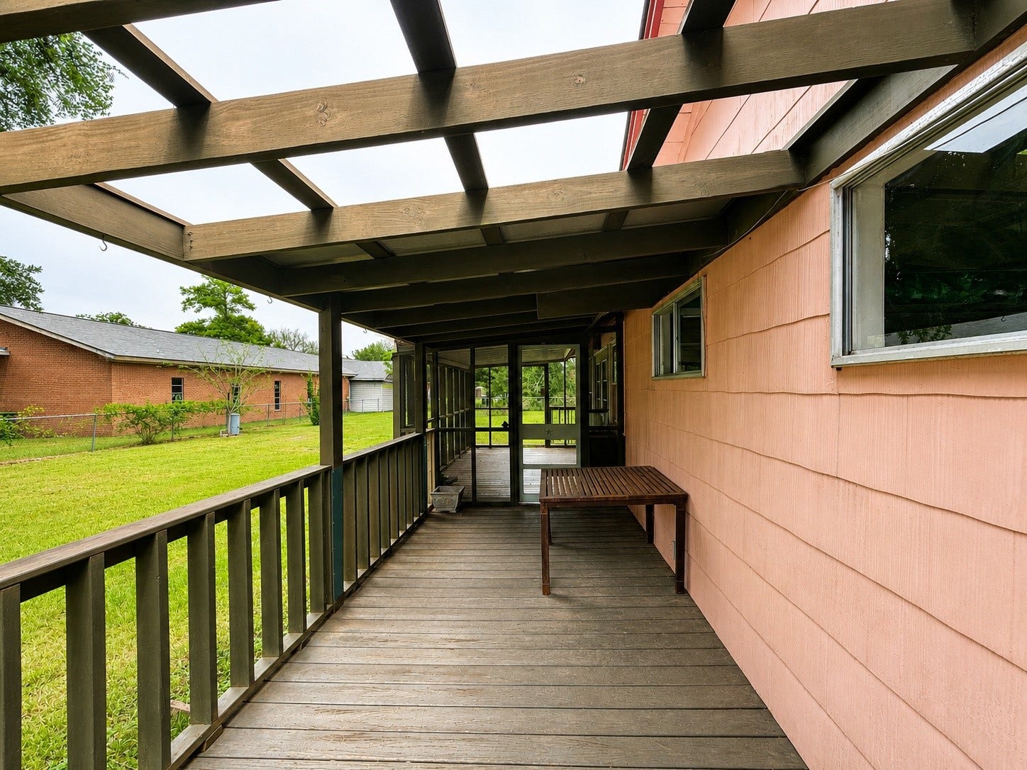 104 Flowers Street, Dayton, TX 77535 Back Porch