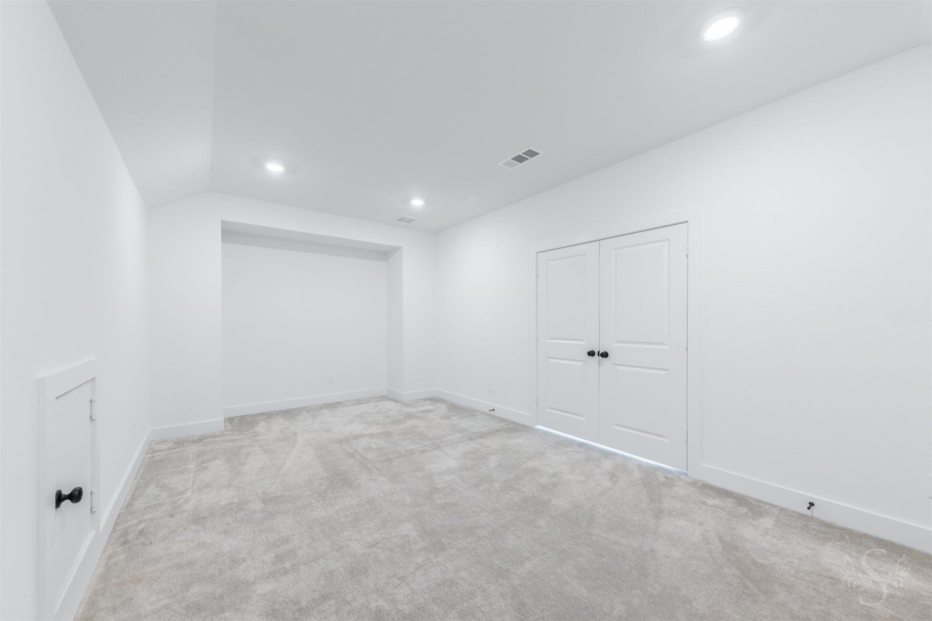 Dedicated media room for movie nights and entertainment.