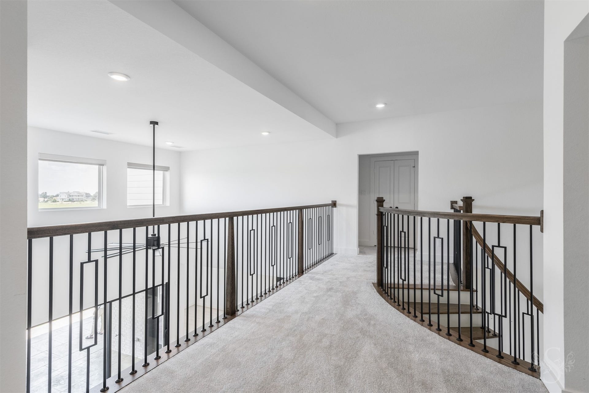 Spacious upstairs landing.