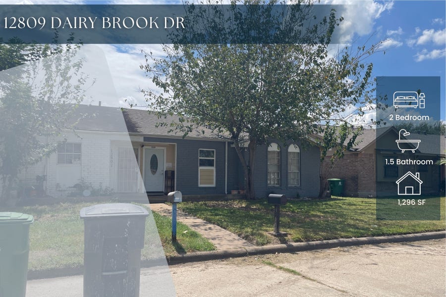 Property photo for 12809 Dairy Brook Drive, Houston, TX