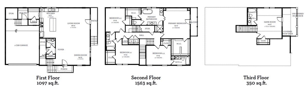 11061 Chatterton Drive, Houston, TX 77043 The floor plan for 11061 Chatterton Dr.