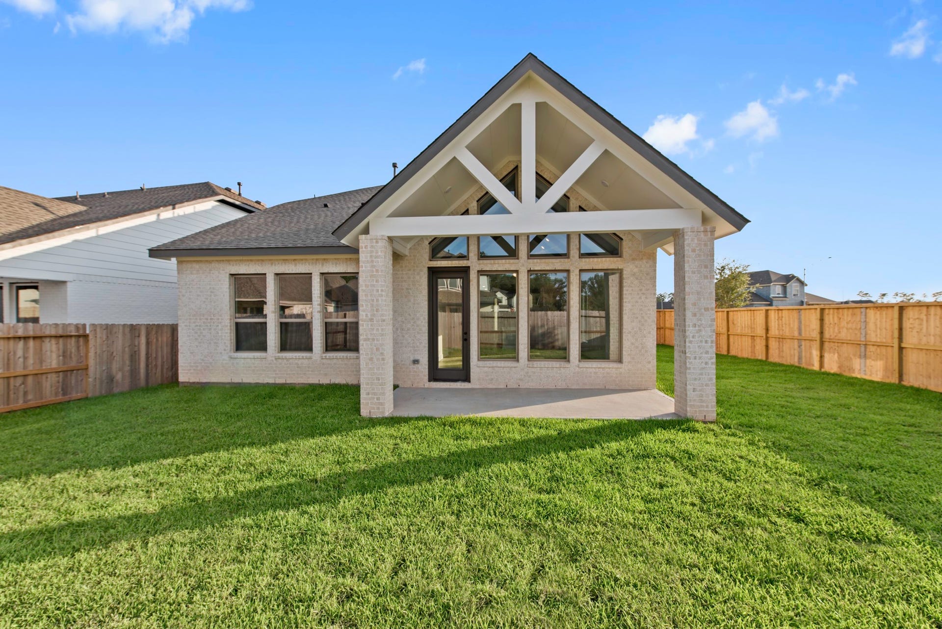 316 Silver Sage Street, Conroe, TX 77304 Grass is digitally enhanced.