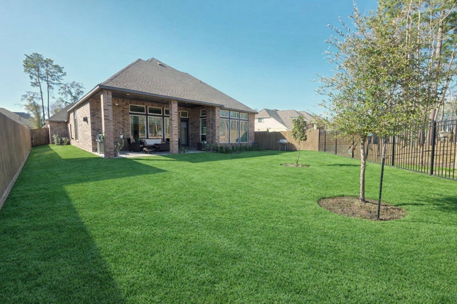 22045 Gateway Arch Drive, Porter, TX 77365 Back Yard 2