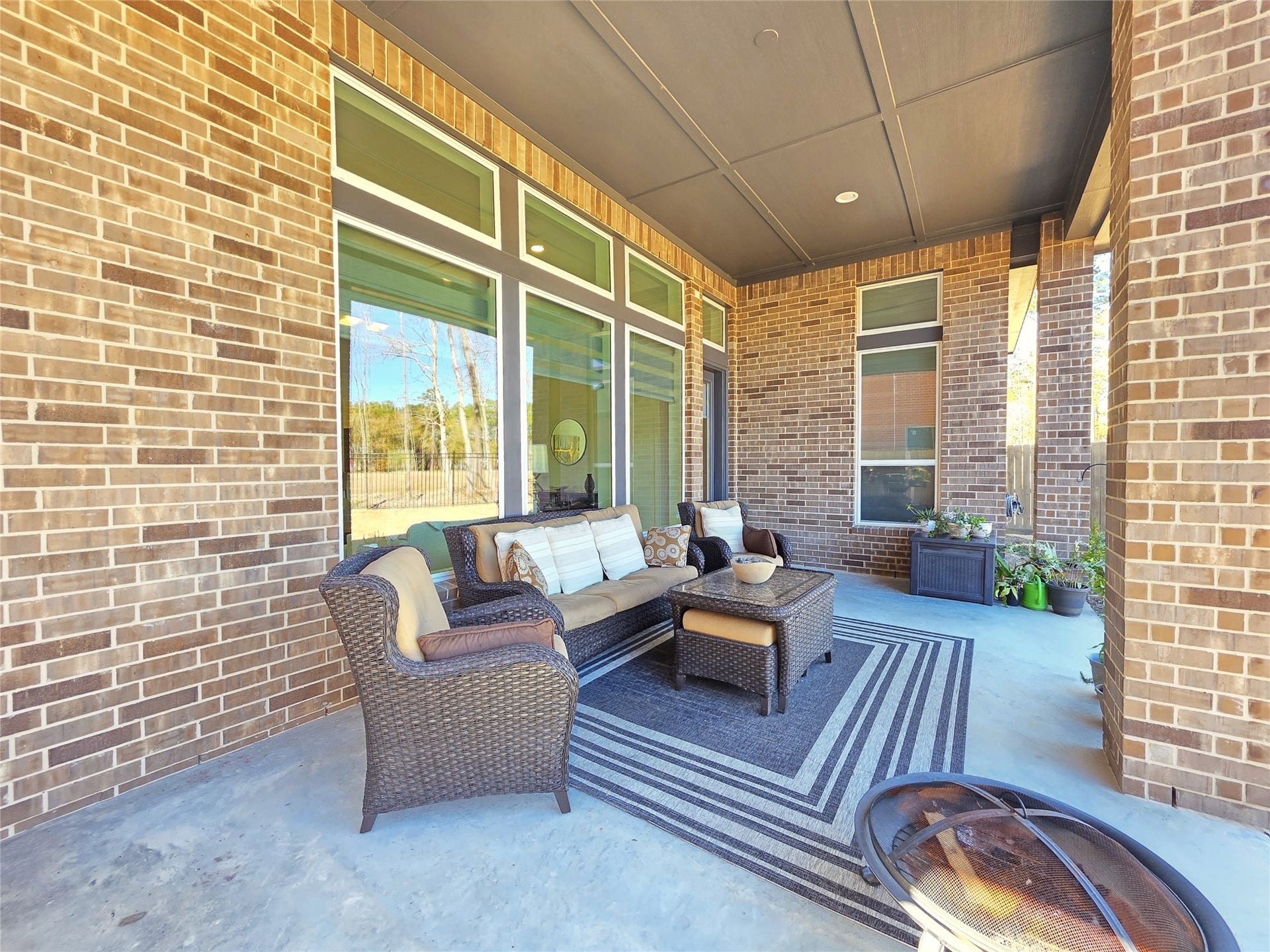 22045 Gateway Arch Drive, Porter, TX 77365 Back Patio
