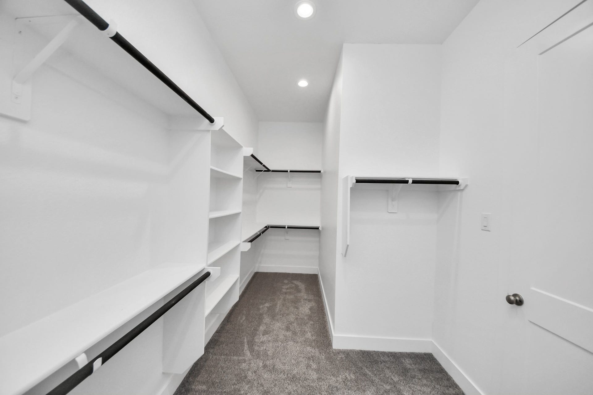 Primary closet