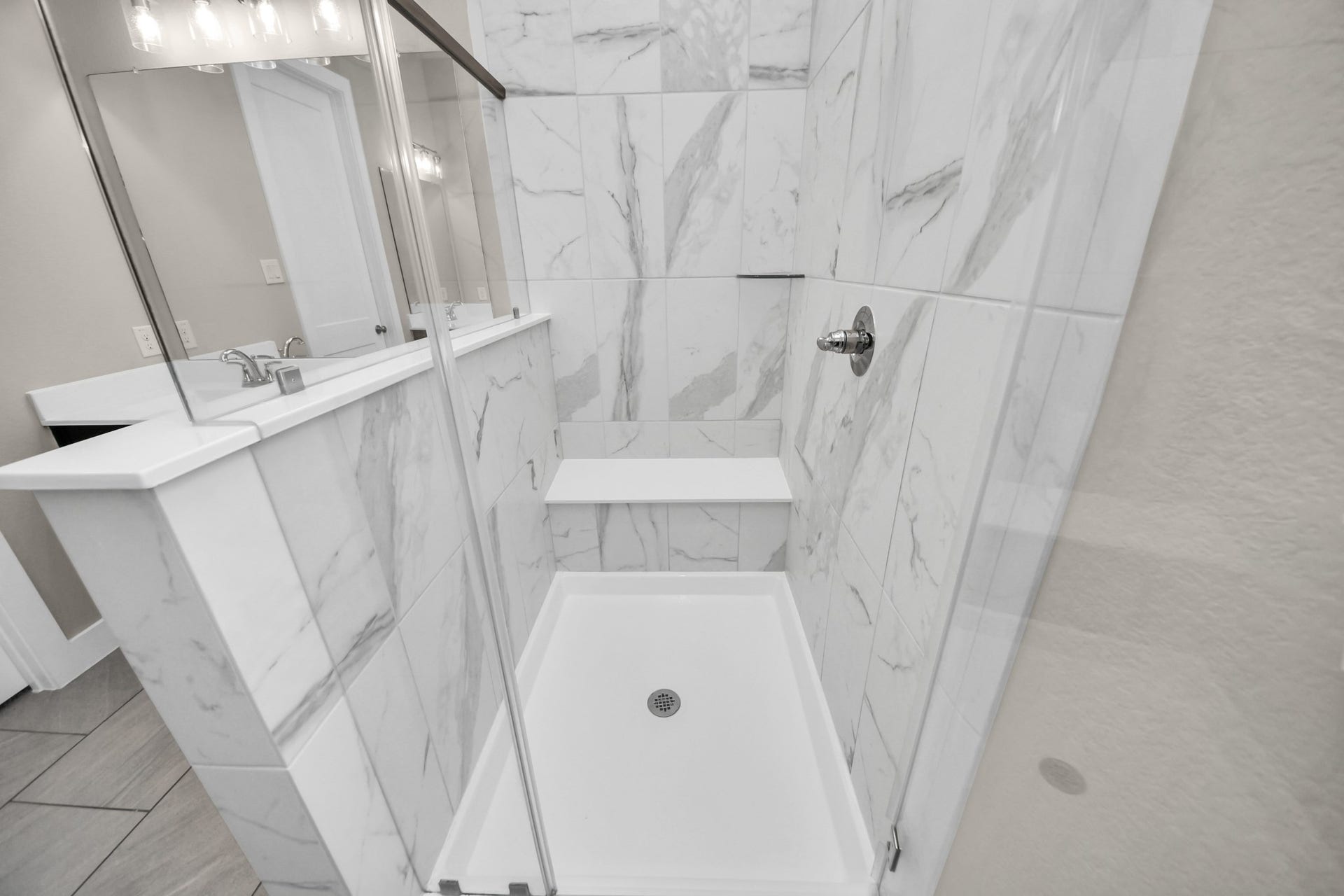 Primary shower