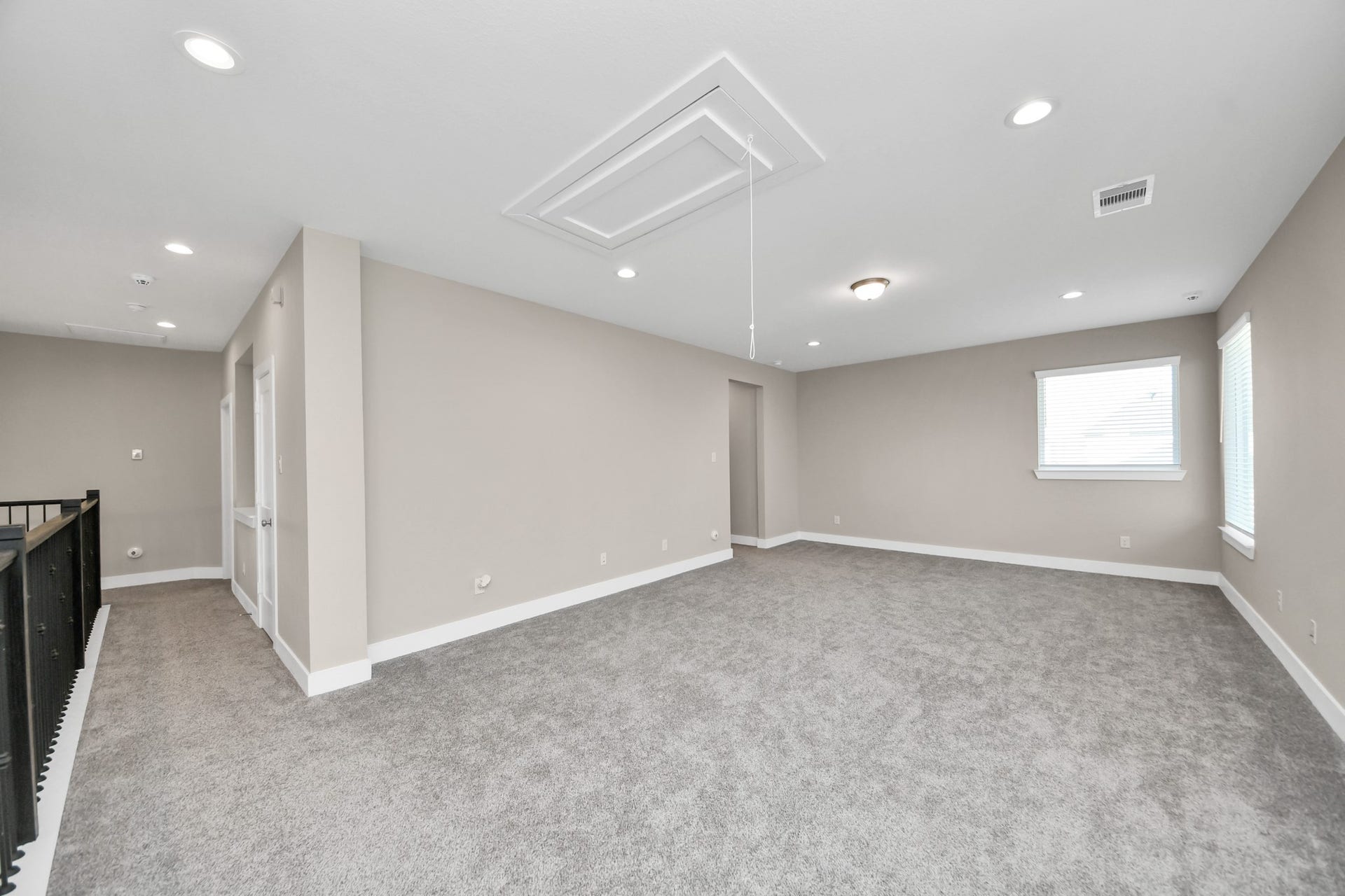 Upstairs gameroom