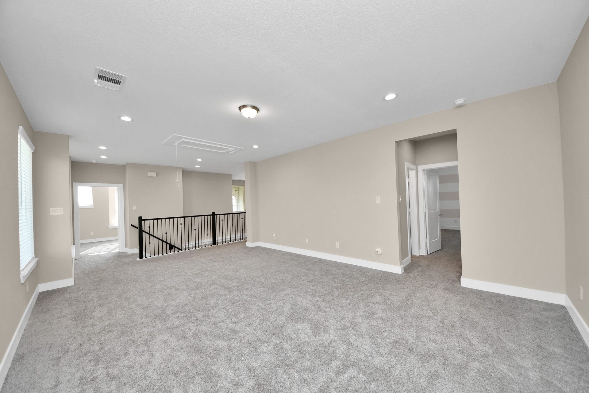 Upstairs gameroom