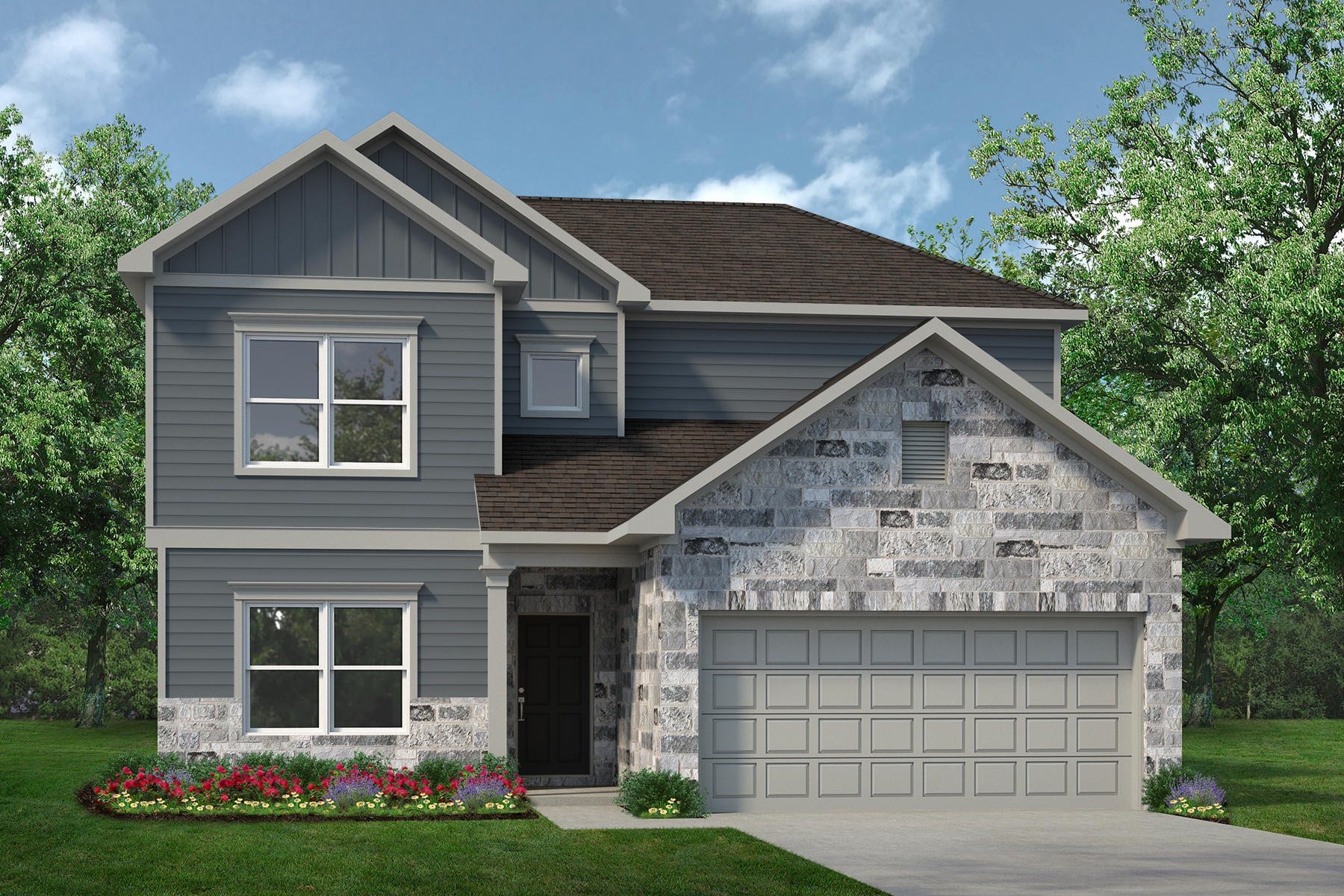 8215 Red Shiner Way, Fulshear, TX 77441 The Georgetown II- Elevation E
